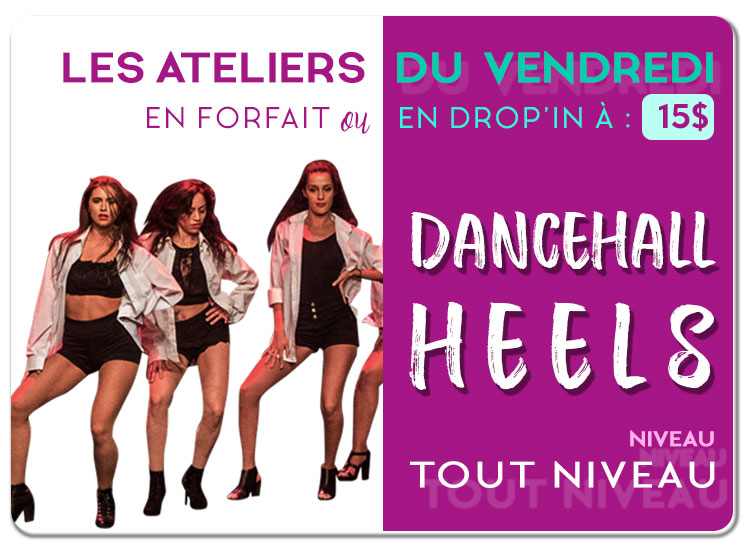 Atelier du Vendredi : Dancehall-Heels