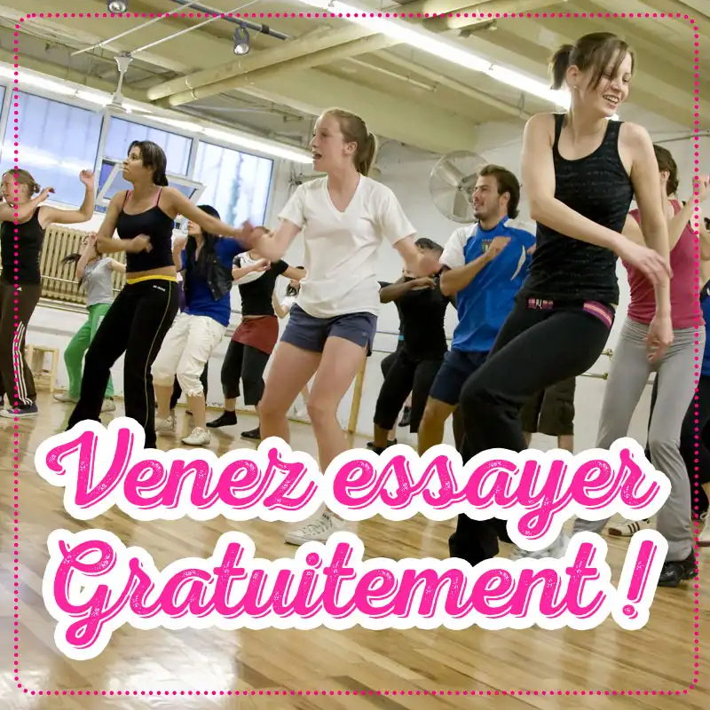 Essayez gratuitement les cours de danse 