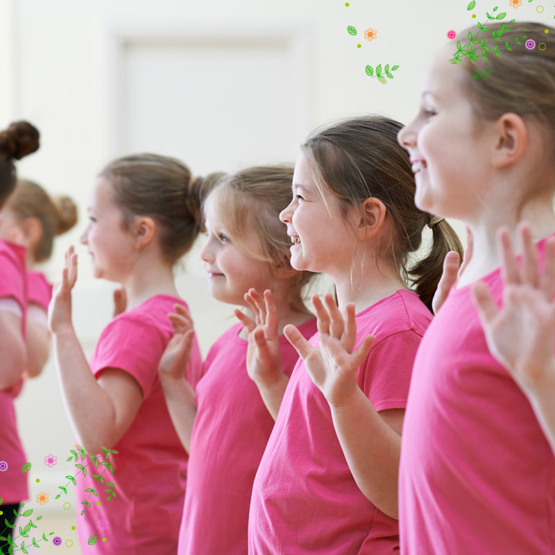 Cours de Danse, Danse créative pour enfant de 4 à 5 ans